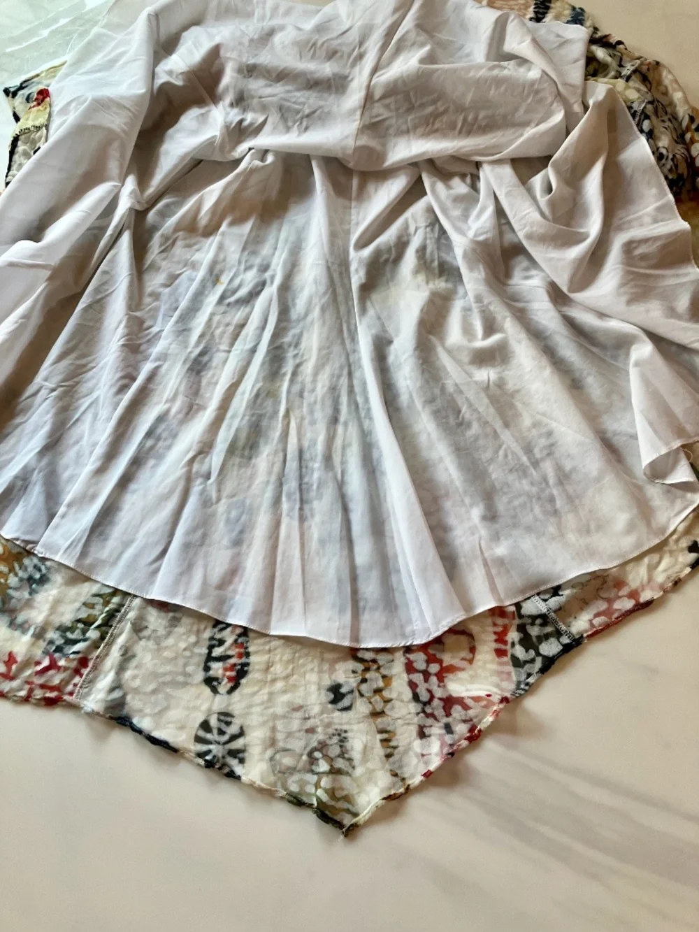 GORGEOUS Rachel Comey Emma Burnout Abstract Print Lined Velvet Maxi Skirt 12